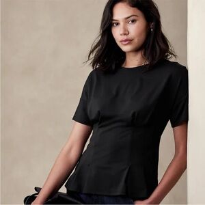 Banana Republic Factory Penelope Corset Tee Shirt Sz XS